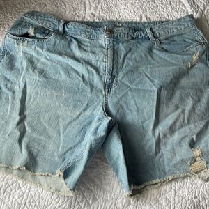 Plus size Denim Shorts